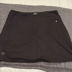 Puma Women's Black Golf Skort